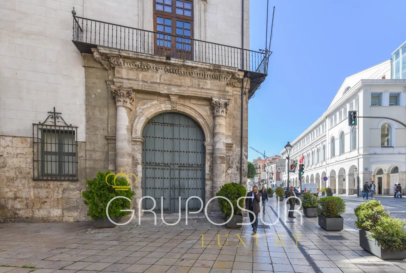 Vista exterior de Pis en venda en Valladolid amb Calefacció, Parquet i Forn