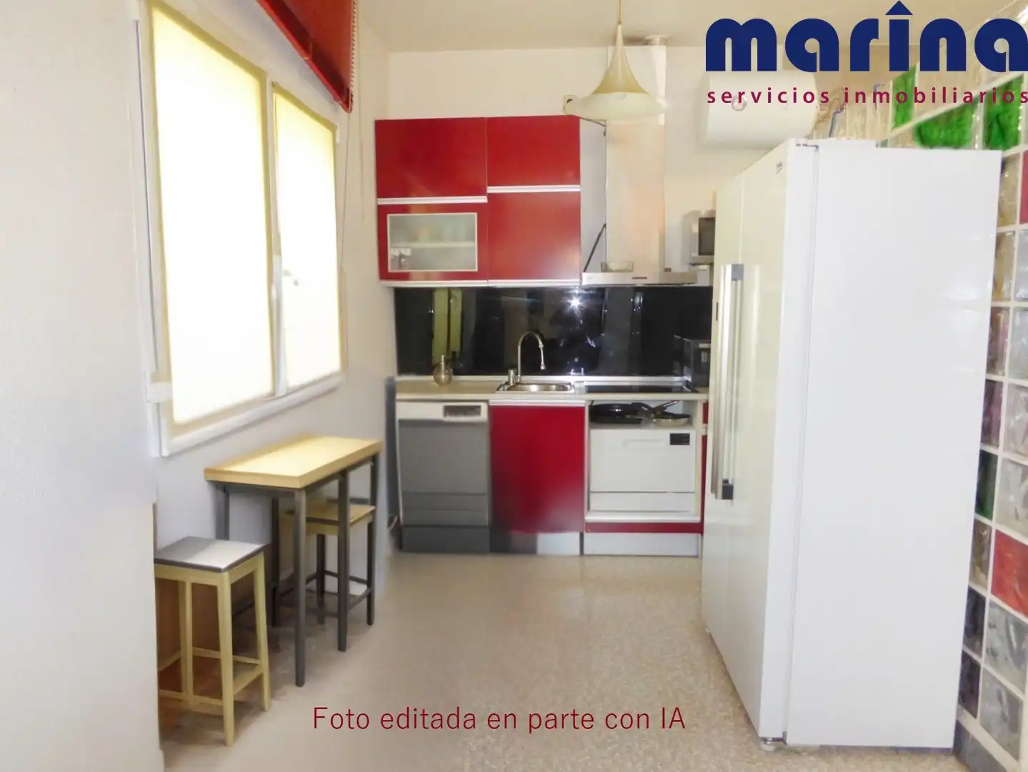 Cocina de Loft en venta en  Pamplona / Iruña con Amueblado, Horno y Lavadora