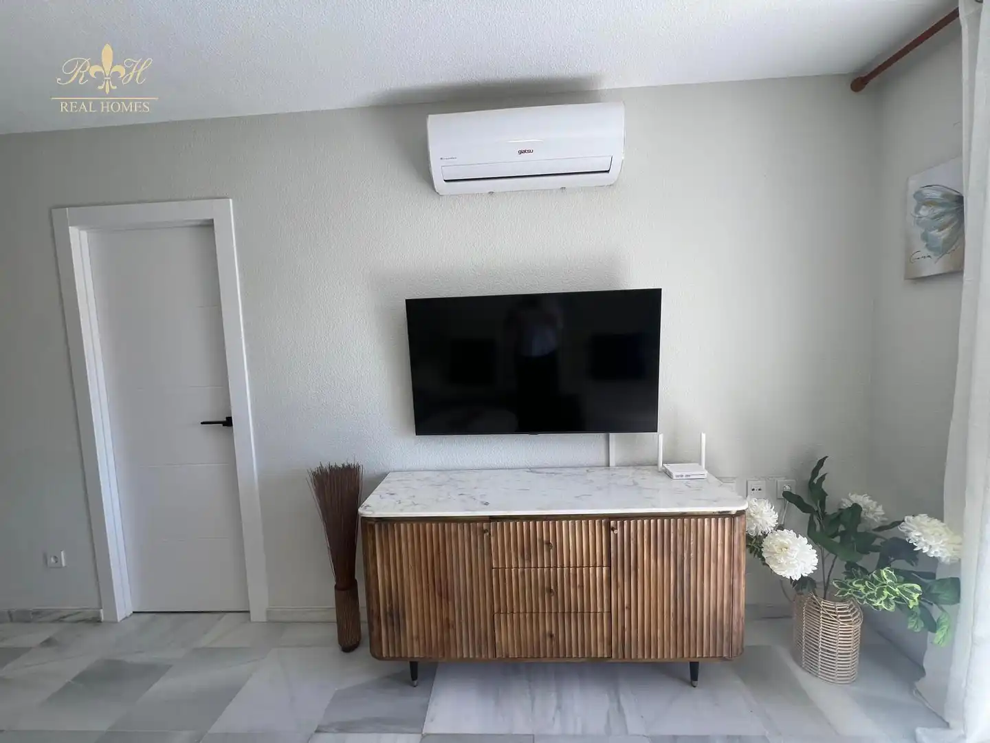Sala de estar de Ático de alquiler en L'Alfàs del Pi con Aire acondicionado, Calefacción y Terraza