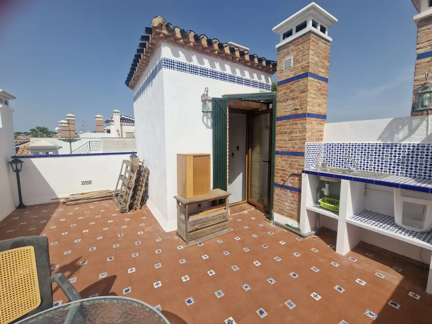 Terrassa de Casa adosada en venda en Orihuela amb Aire condicionat, Jardí privat i Terrassa