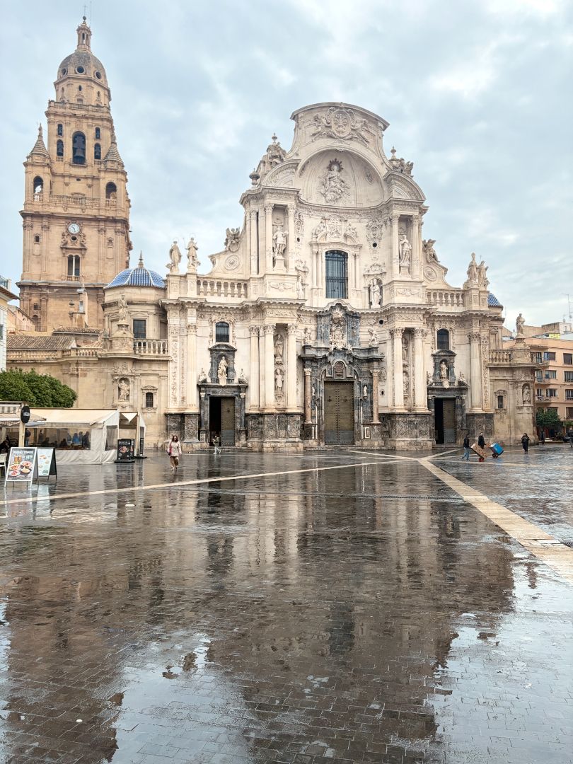 Vista exterior de Pis en venda en  Murcia Capital amb Calefacció, Parquet i Forn