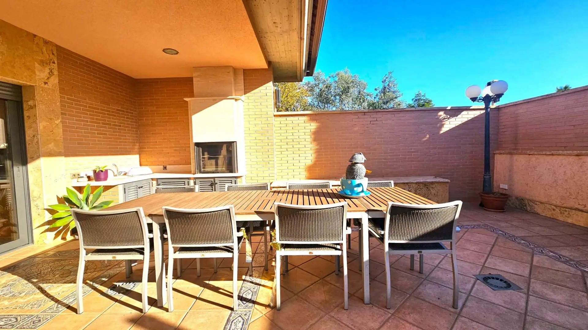 Terrassa de Casa o xalet en venda en Cartagena amb Aire condicionat, Calefacció i Jardí privat