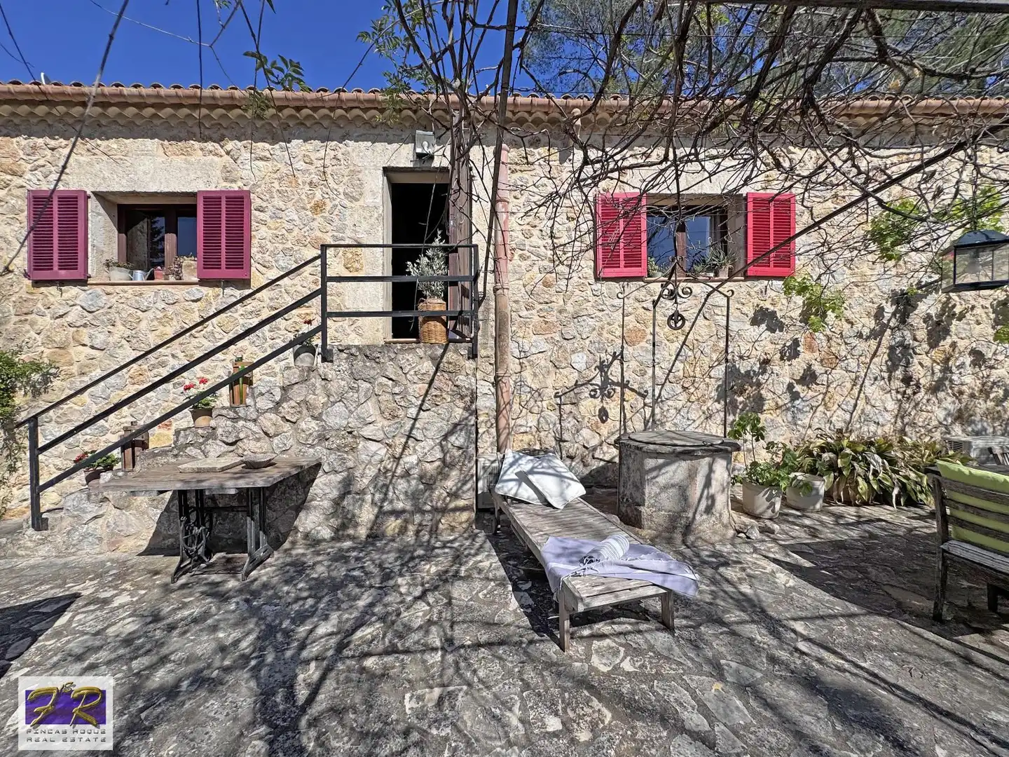 Vista exterior de Finca rústica en venta en Búger con Aire acondicionado, Terraza y Trastero