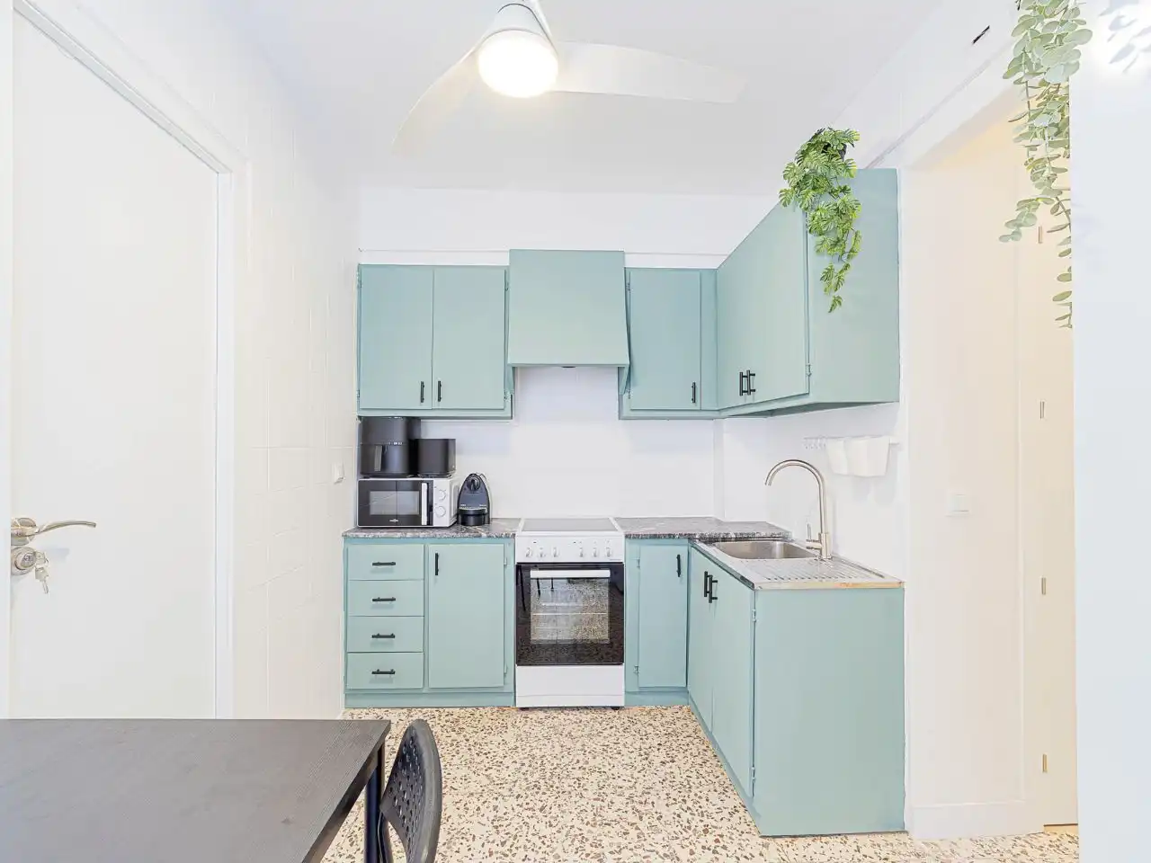 Cocina de Piso para compartir en Playa del Cura