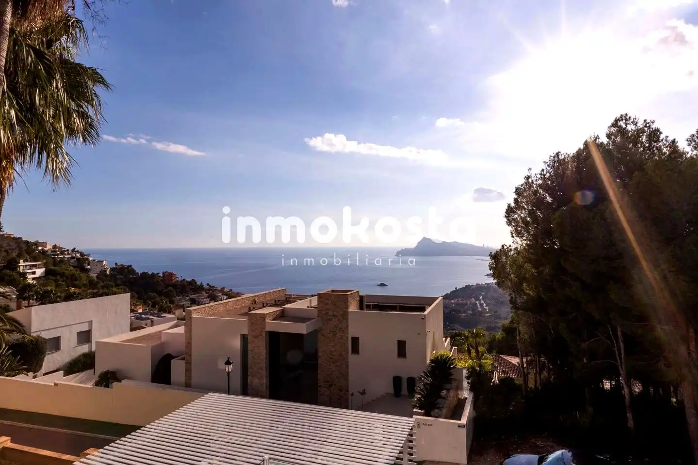 Vista exterior de Casa o chalet en venta en Altea con Aire acondicionado, Jardín privado y Terraza