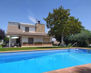 Swimming pool of Country house for sale in Albelda de Iregua  with Heating, Private garden and Swimming Pool