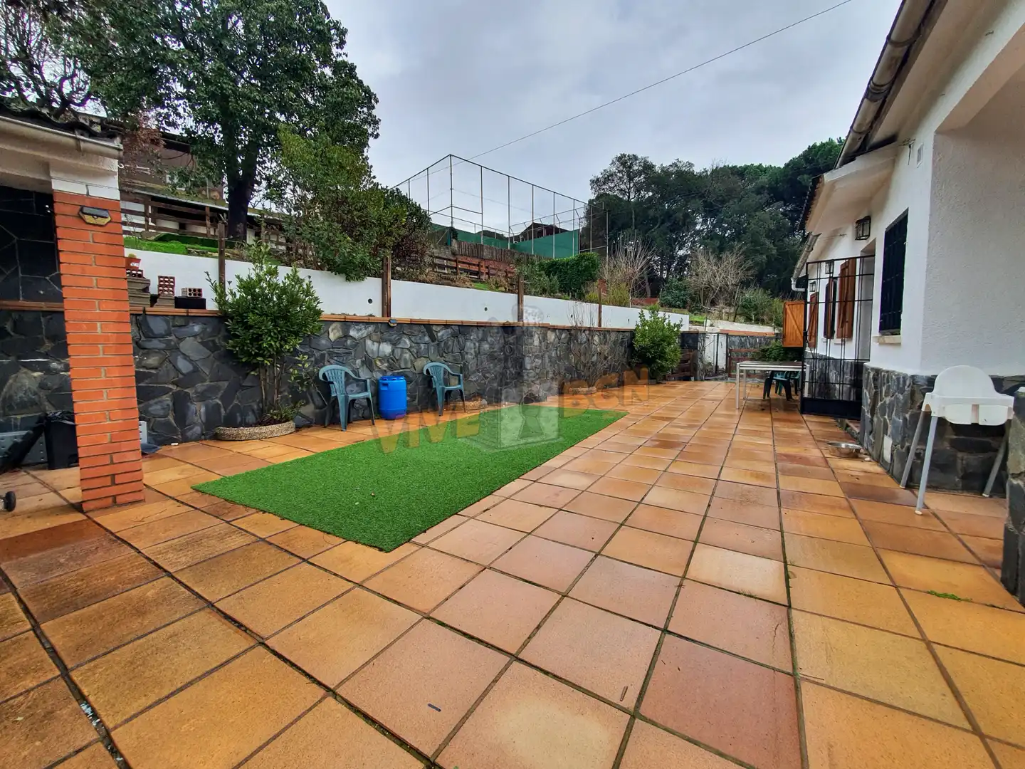 Jardí de Casa o xalet en venda en Vallgorguina amb Calefacció, Jardí privat i Parquet