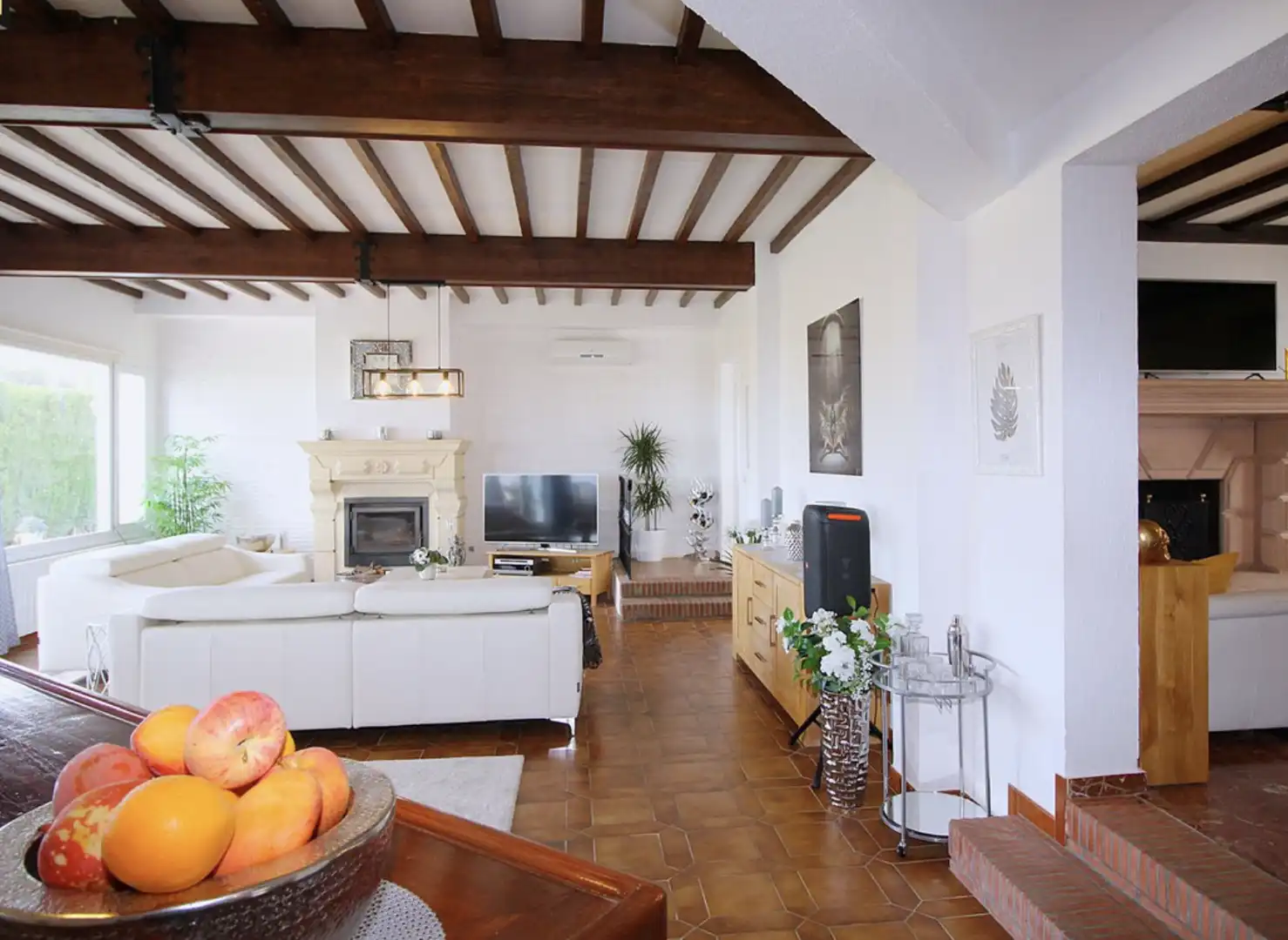 Living room of Houses for sale in Coín  with Air Conditioner, Heating and Private garden