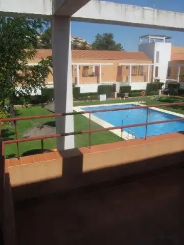 Piscina de Casa adosada de lloguer en La Antilla amb Terrassa i Moblat