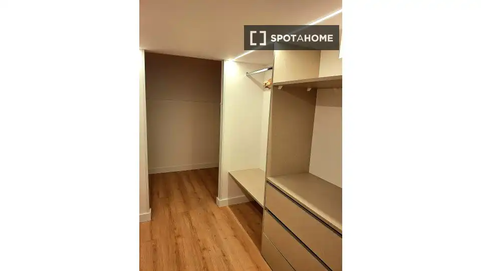 Habitación de Piso de alquiler en Madrid con Aire acondicionado, Calefacción y Amueblado