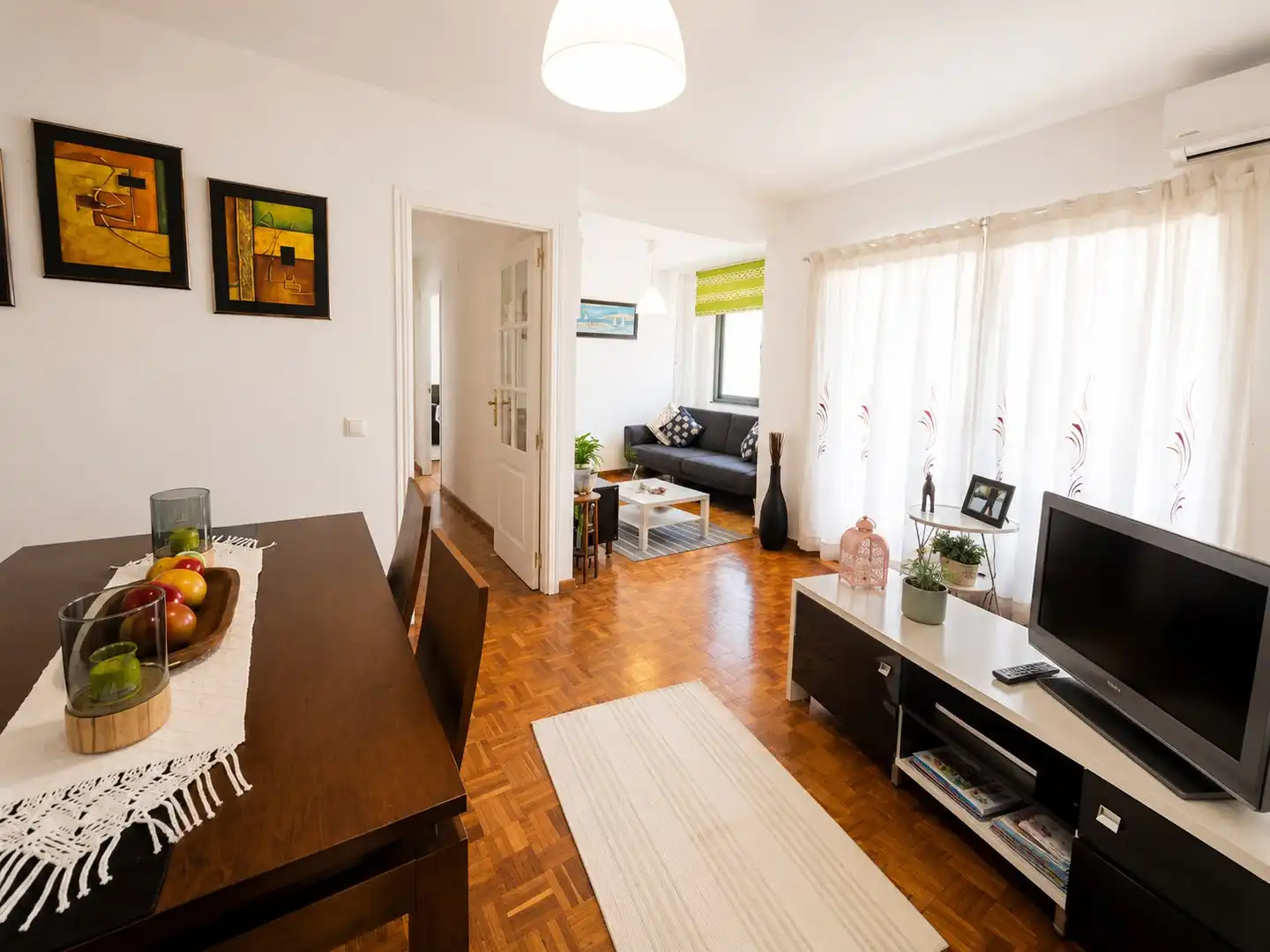 Living room of Flat for sale in Ciempozuelos  with Air Conditioner, Heating and Parquet flooring
