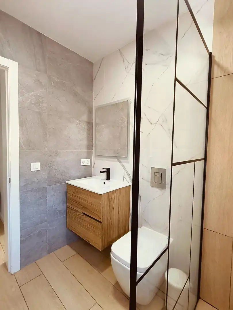 Baño de Piso de alquiler en Santa Cruz de Tenerife con Aire acondicionado y Amueblado