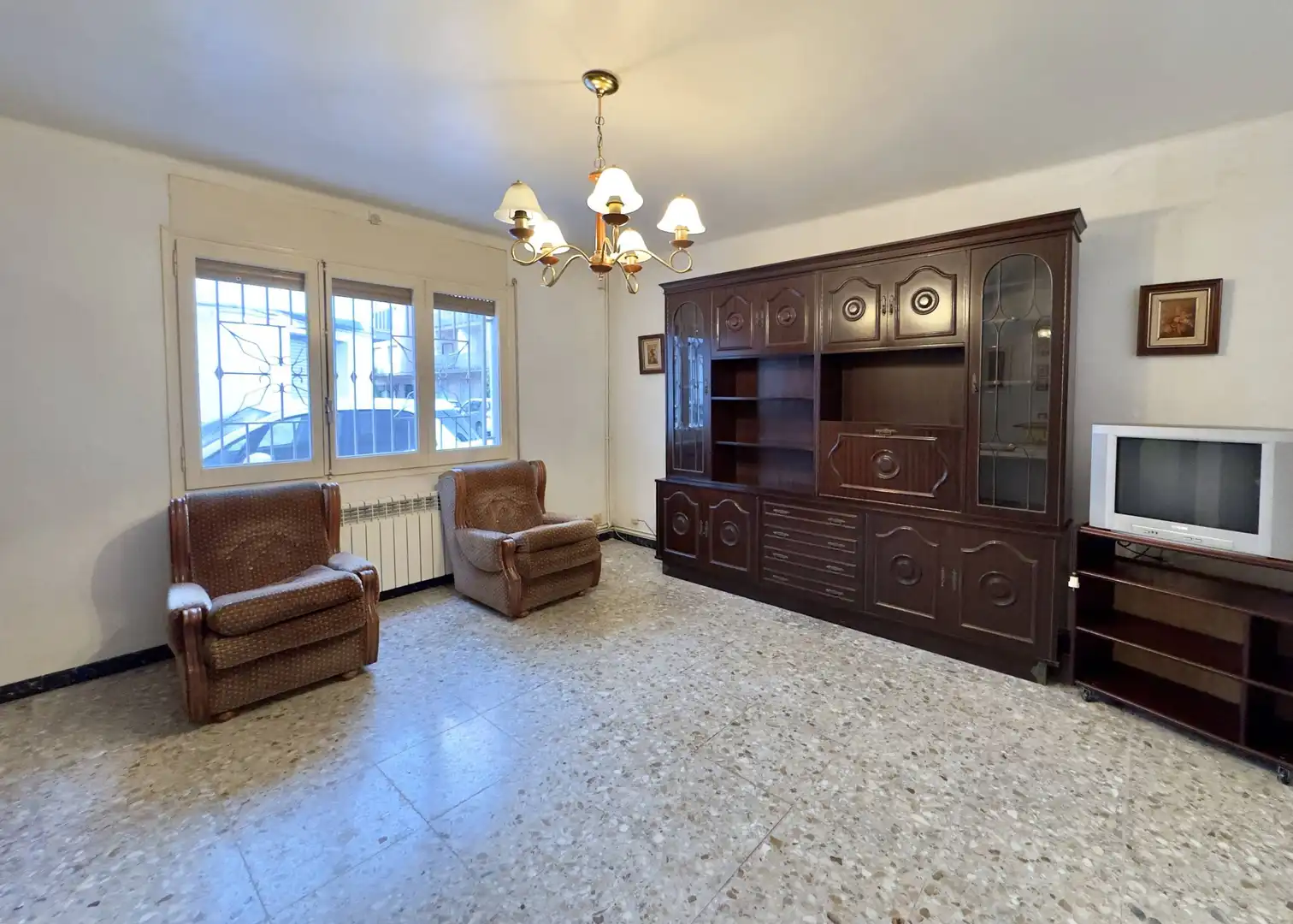 Sala d'estar de Finca rústica en venda en Blanes amb Jardí privat, Terrassa i Traster