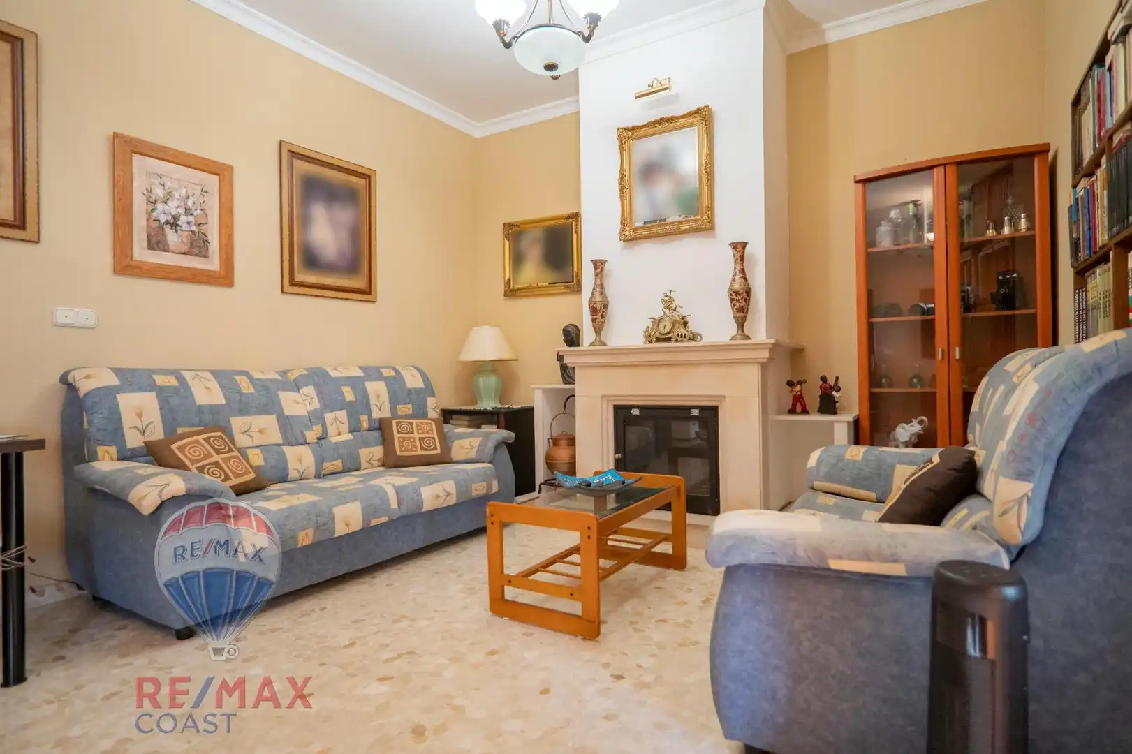 Sala de estar de Casa o chalet en venta en Rincón de la Victoria con Jardín privado, Terraza y Piscina