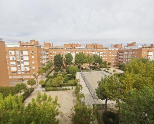 Exterior view of Flat for sale in  Madrid Capital  with Heating, Storage room and Balcony