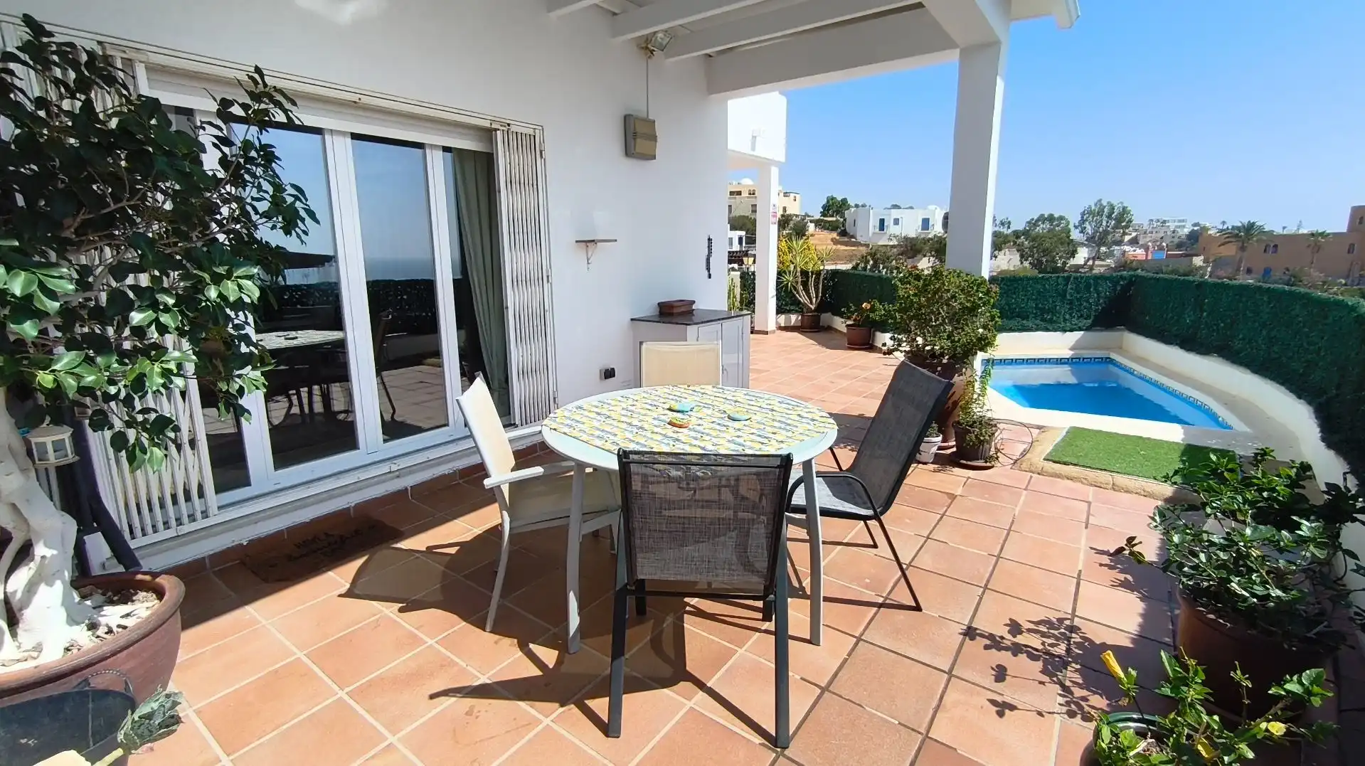 Terrace of Duplexes for sale in Mojácar  with Air Conditioner, Heating and Terrace