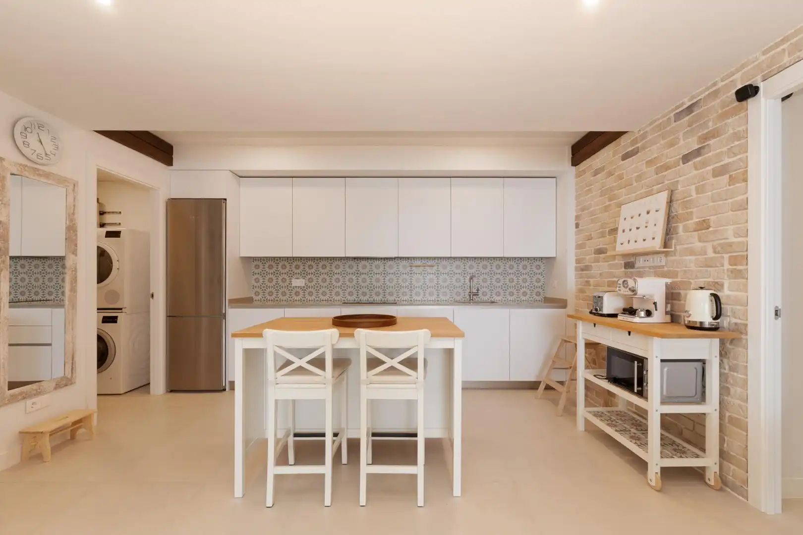 Kitchen of Flat for sale in Rincón de la Victoria  with Air Conditioner and Community pool