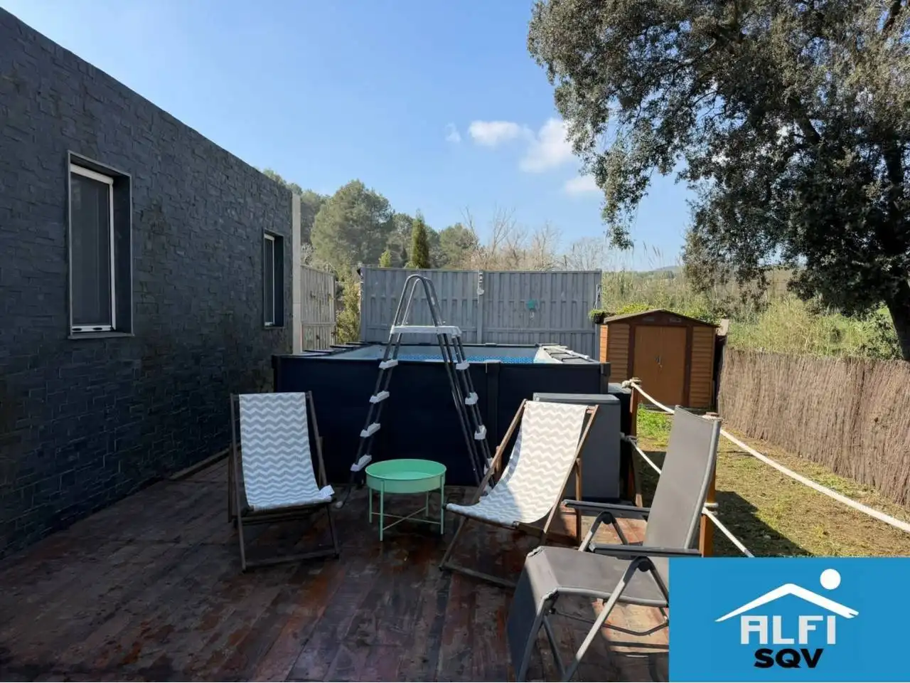 Terrassa de Casa o xalet en venda en Sant Quirze del Vallès amb Aire condicionat, Calefacció i Jardí privat