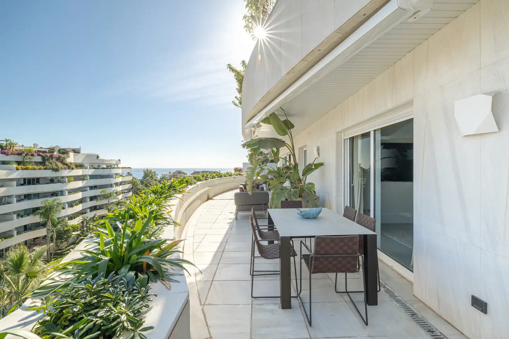 Terraza de Ático en venta en Nueva Andalucía
