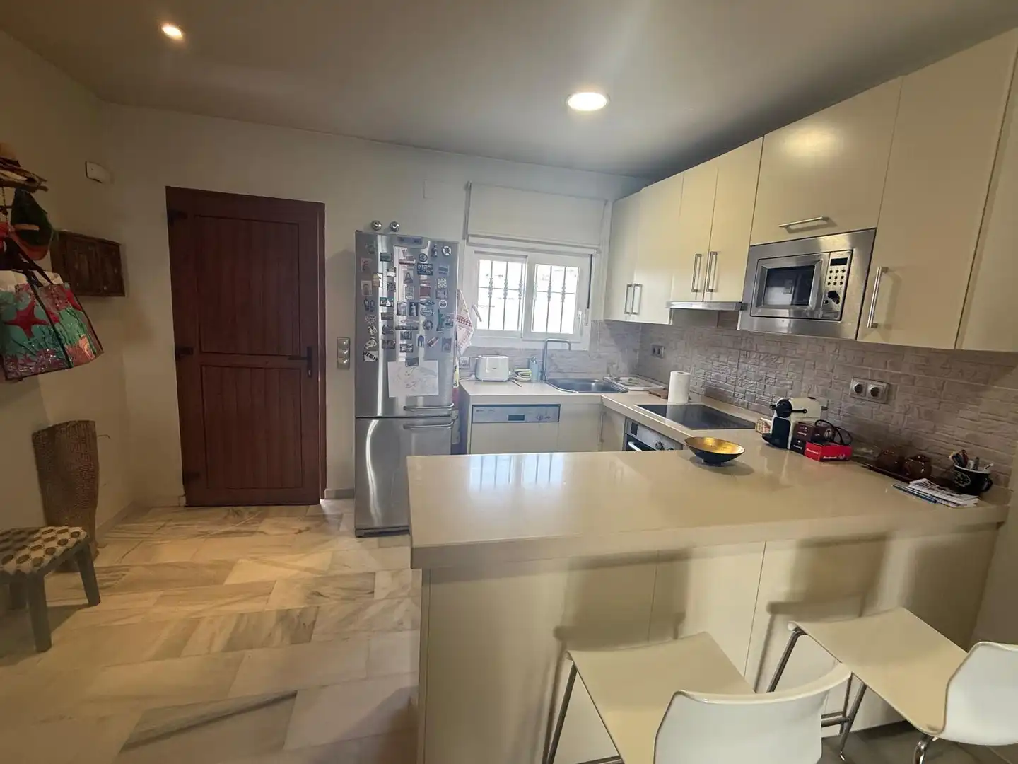 Küche von Wohnung zum Verkauf in Mijas mit Terrasse, Abstellraum und Möbliert