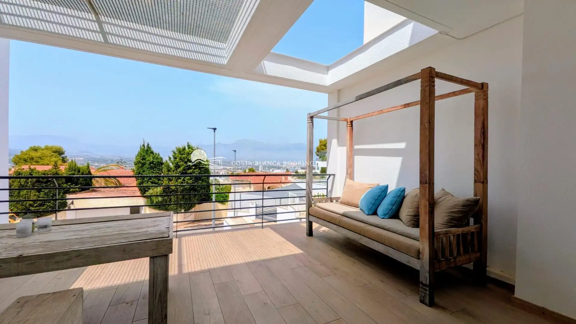 Terrassa de Casa adosada en venda en L'Alfàs del Pi amb Piscina comunitària