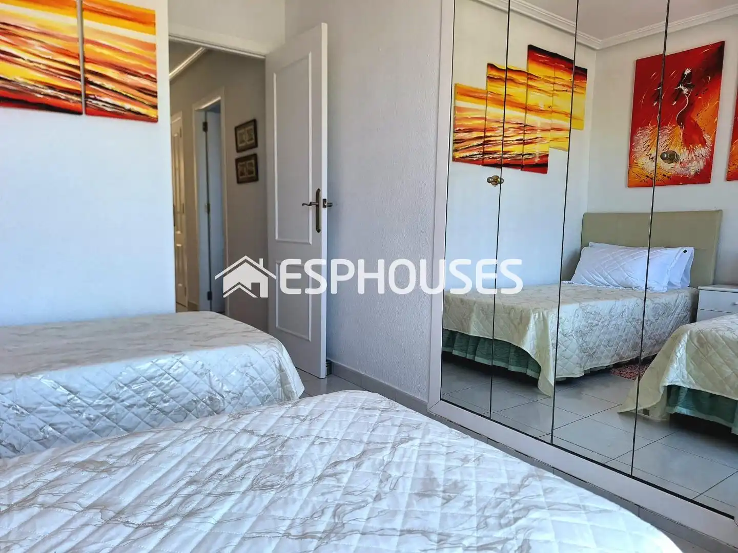 Habitación de Apartamento en venta en Guardamar del Segura con Aire acondicionado, Calefacción y Trastero