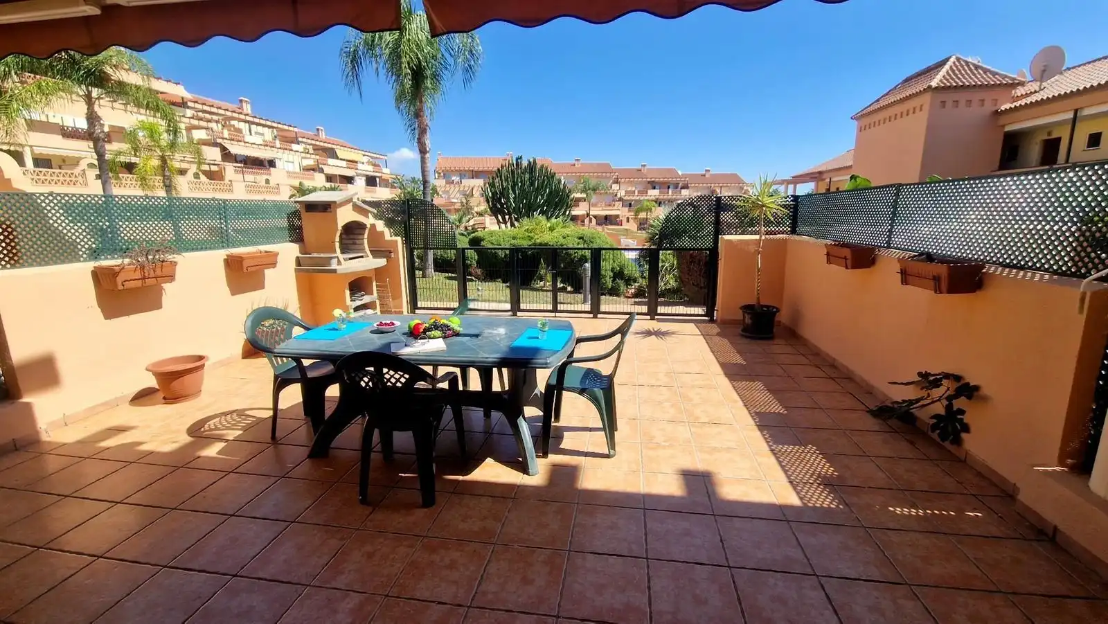 Terraza de Planta baja en venta en Mijas con Aire acondicionado, Jardín privado y Terraza