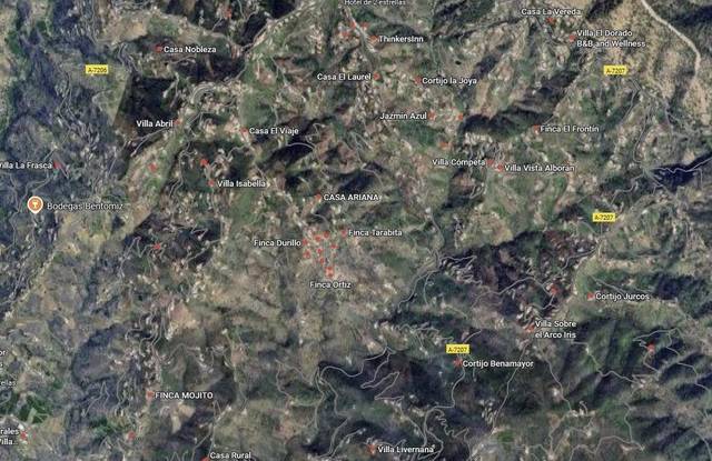 Terreno en Venta en Cómpeta