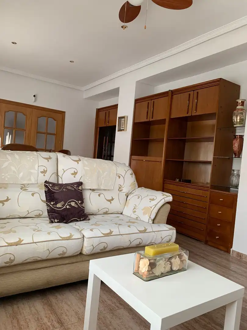 Sala de estar de Piso en venta en Villa del Prado