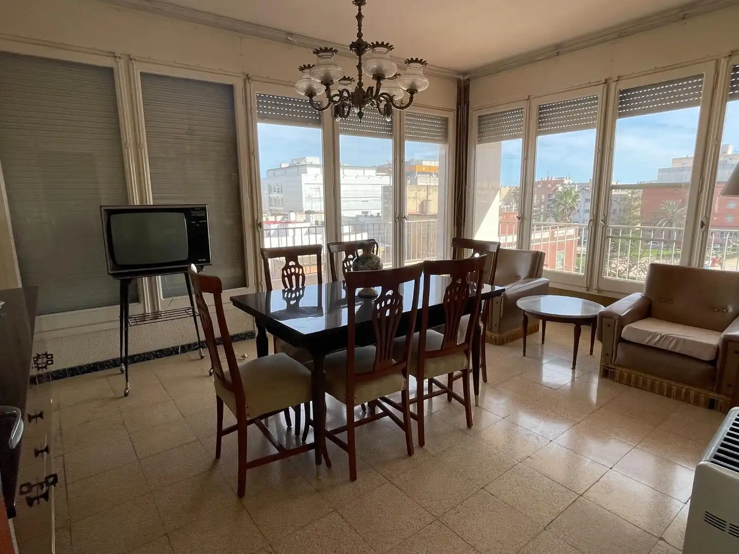 Dining room of Flat for sale in Amposta  with Terrace and Balcony