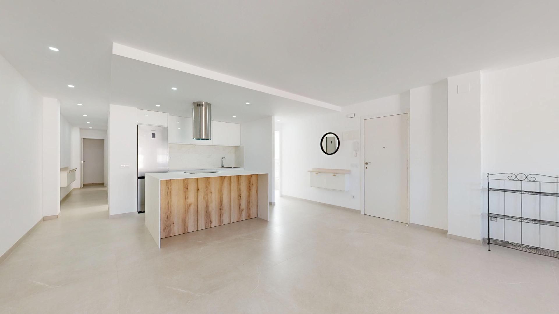 Kitchen of Flat for sale in Gandia  with Terrace, Balcony and Alarm