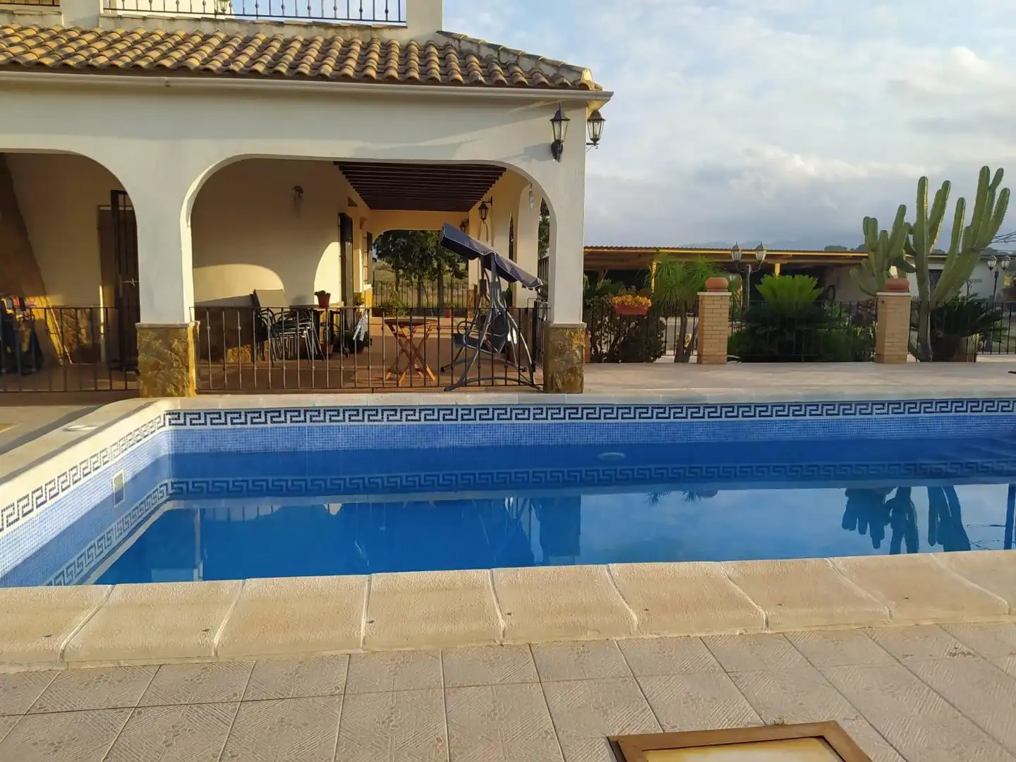 Piscina de Casa o xalet en venda en Murcia