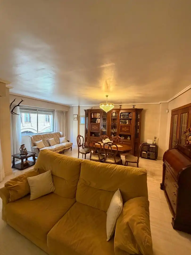Sala de estar de Piso en venta en Ausias March