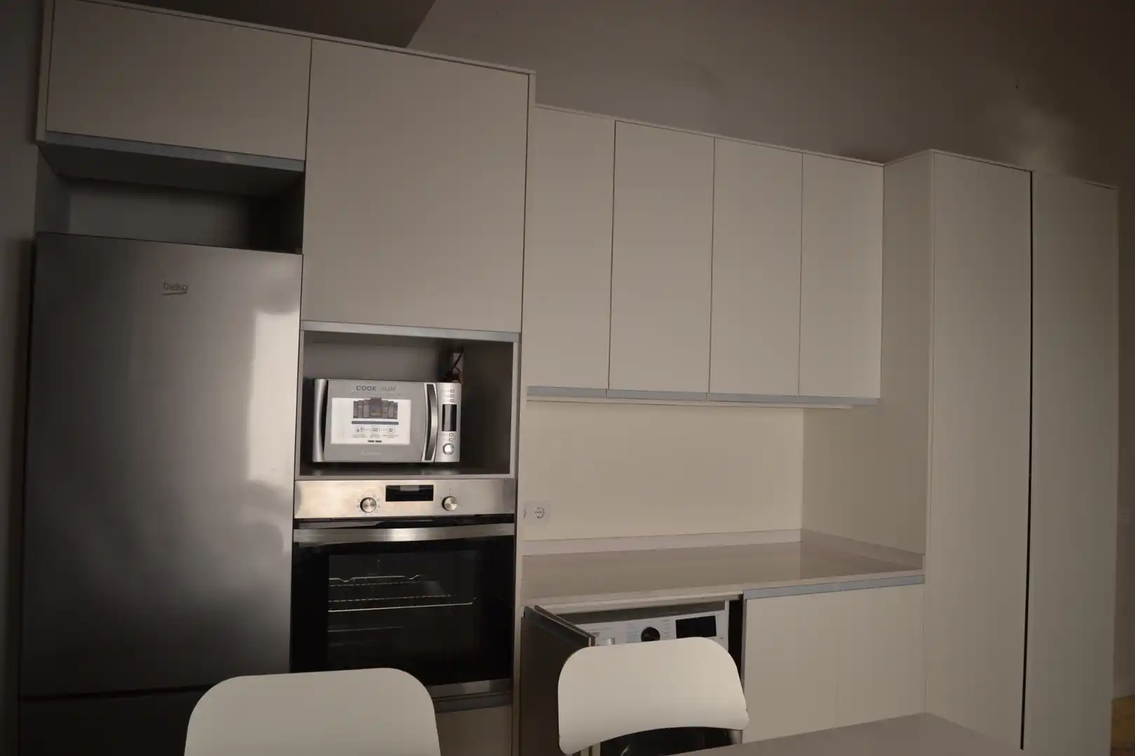 Kitchen of Flat for rent in Sant Cugat del Vallès  with Air Conditioner, Furnished and Oven