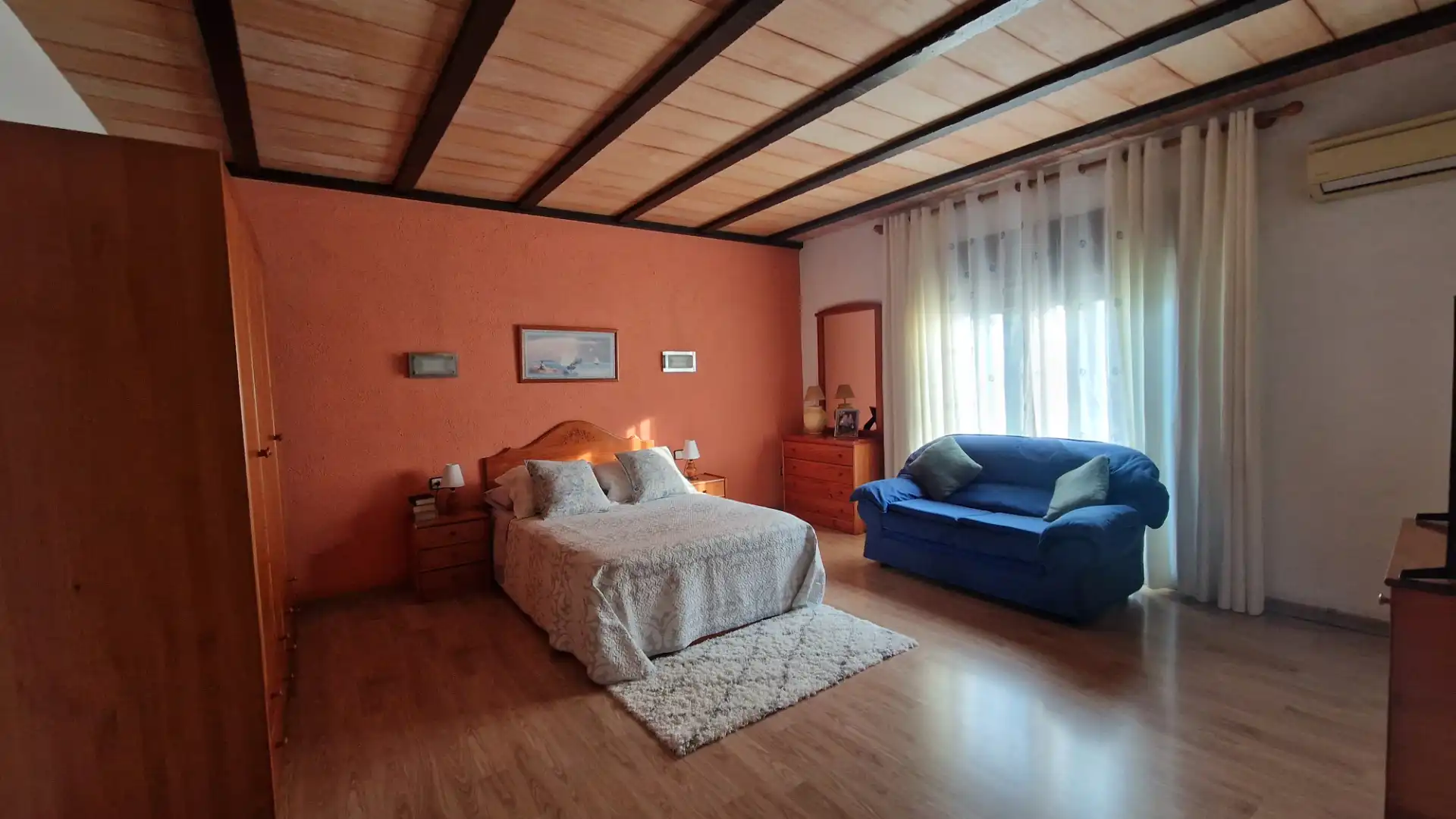 Habitación de Casa adosada en venta en Palafolls con Aire acondicionado, Calefacción y Jardín privado