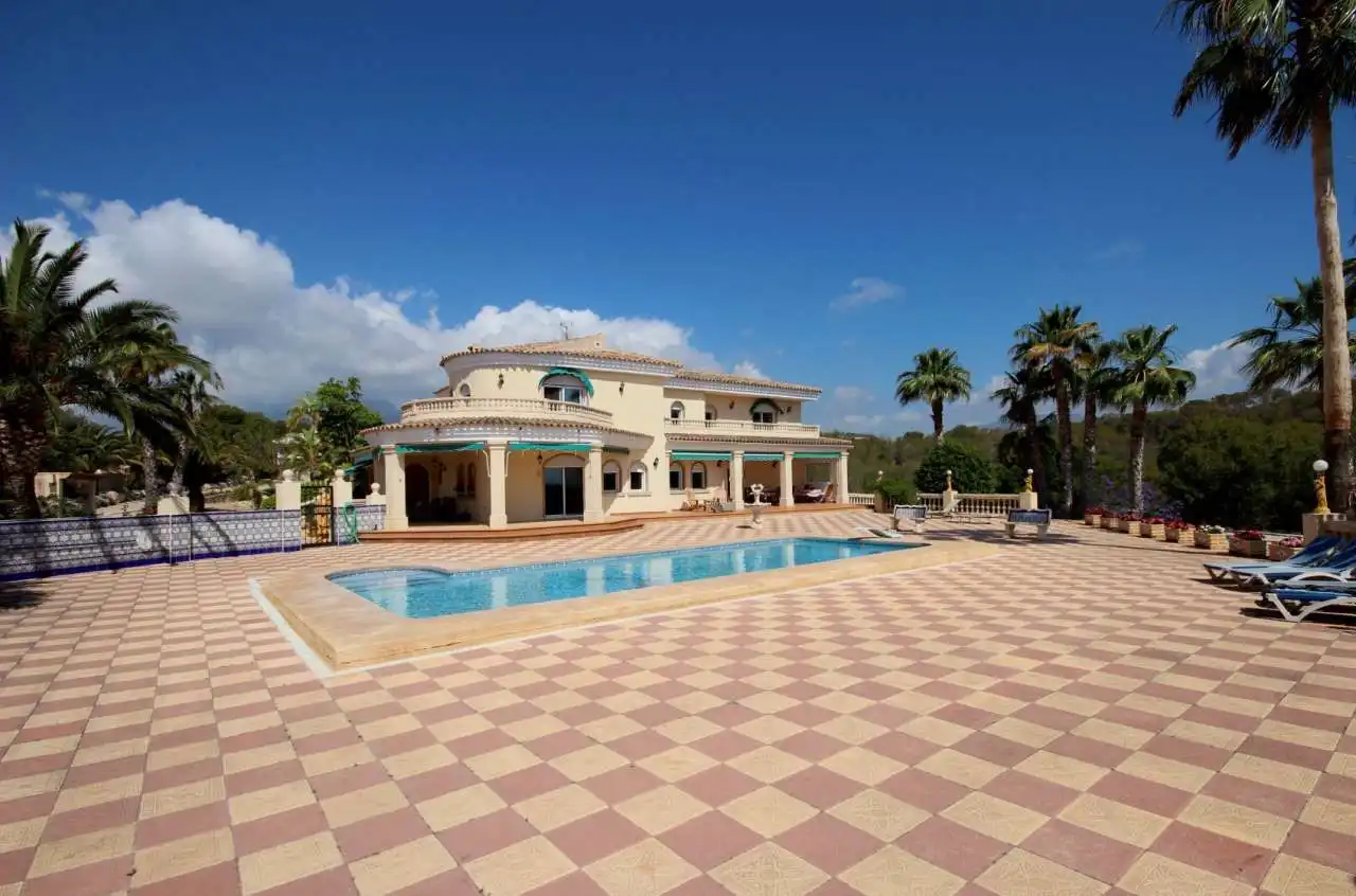 Exterior view of Houses for sale in L'Alfàs del Pi  with Air Conditioner, Private garden and Terrace