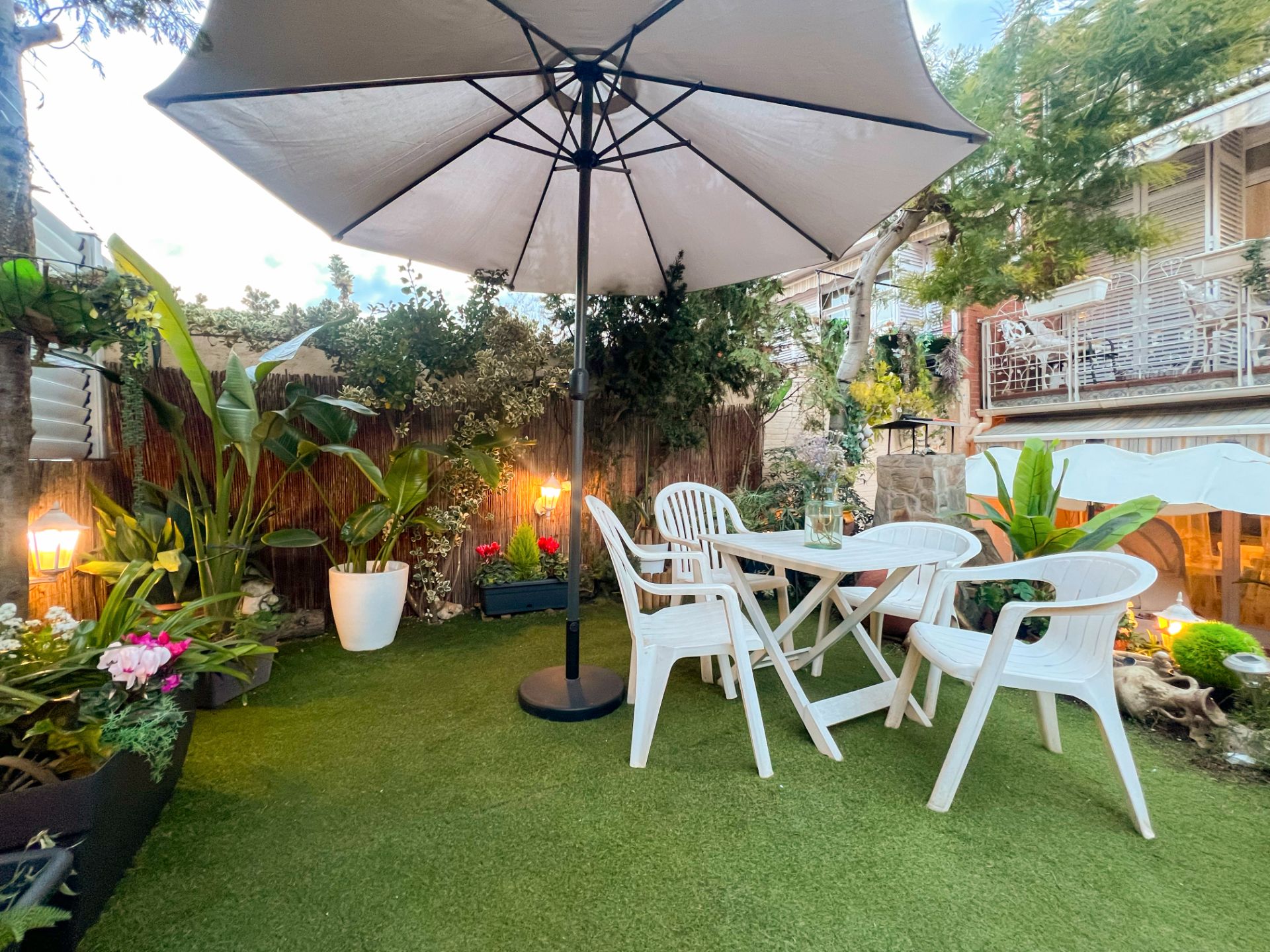 Terrassa de Casa adosada en venda en Mollet del Vallès amb Aire condicionat, Calefacció i Jardí privat