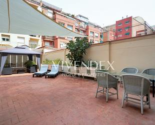 Terrace of Flat for sale in  Barcelona Capital  with Heating, Terrace and Furnished