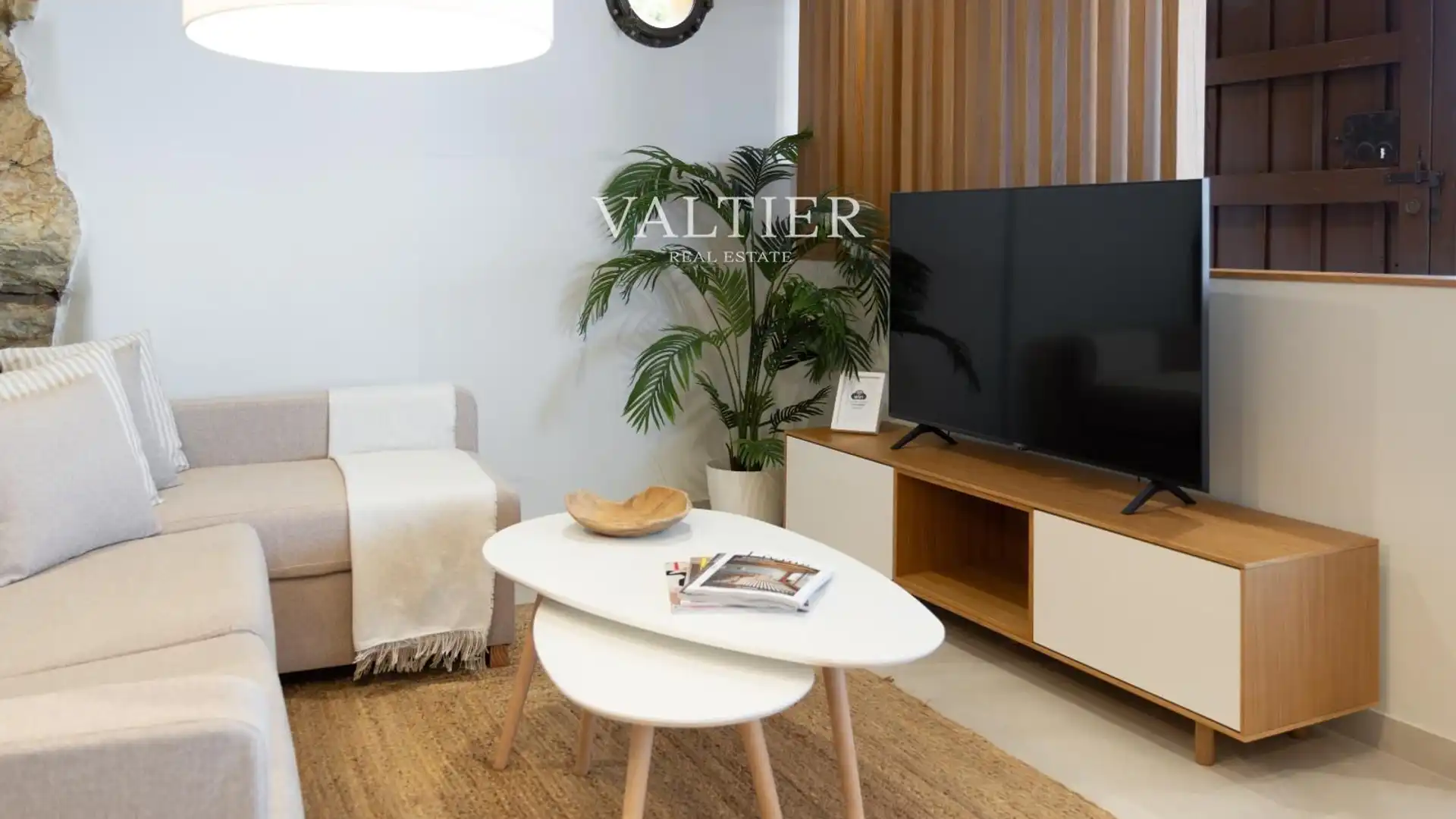 Wohnzimmer von Wohnung zur Miete in Altea mit Klimaanlage, Heizung und Terrasse