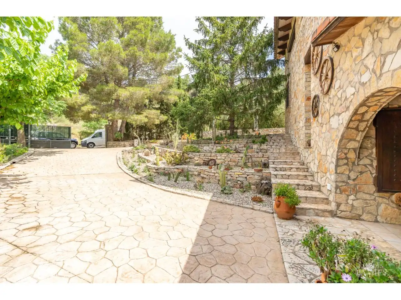 Jardí de Finca rústica en venda en Riudecols amb Calefacció, Jardí privat i Piscina