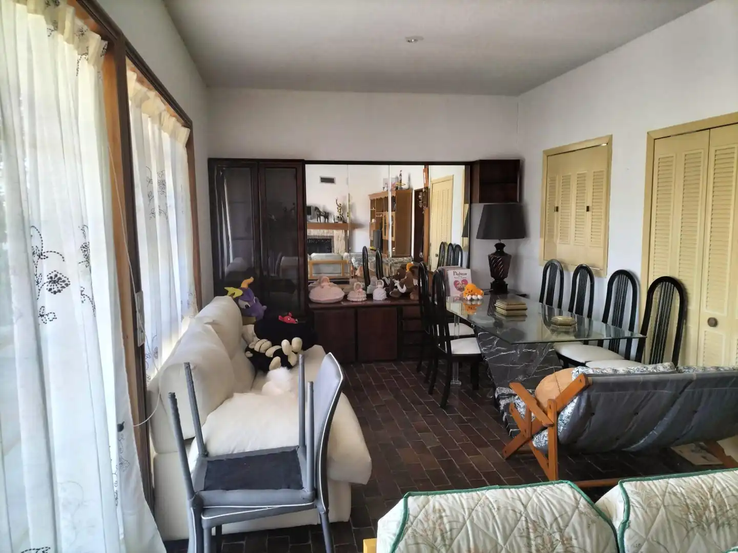 Comedor de Finca rústica en venta en Palencia con Calefacción, Jardín privado y Parquet