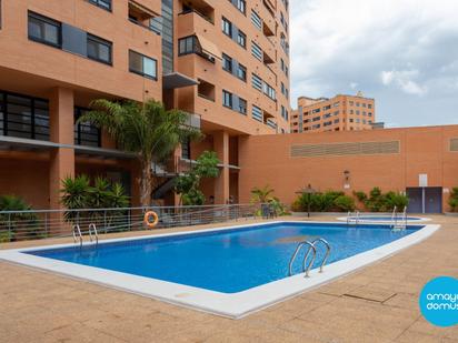 Swimming pool of Flat for sale in Alicante / Alacant  with Air Conditioner, Terrace and Swimming Pool
