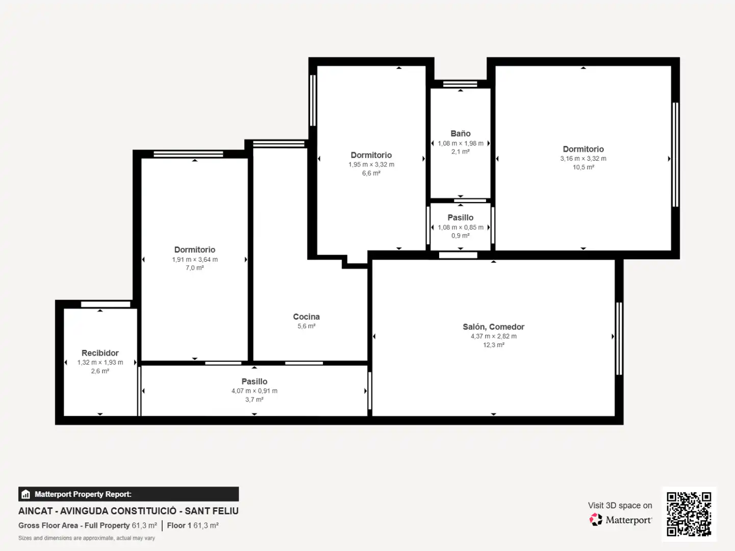 Piso en venta en Sant Feliu de Llobregat con Balcón