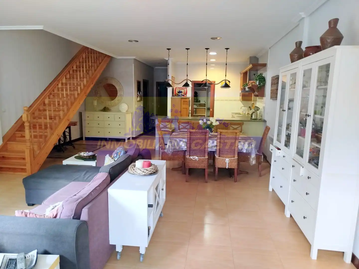 Living room of Detached homes for rent in Castro-Urdiales  with Heating, Terrace and Furnished