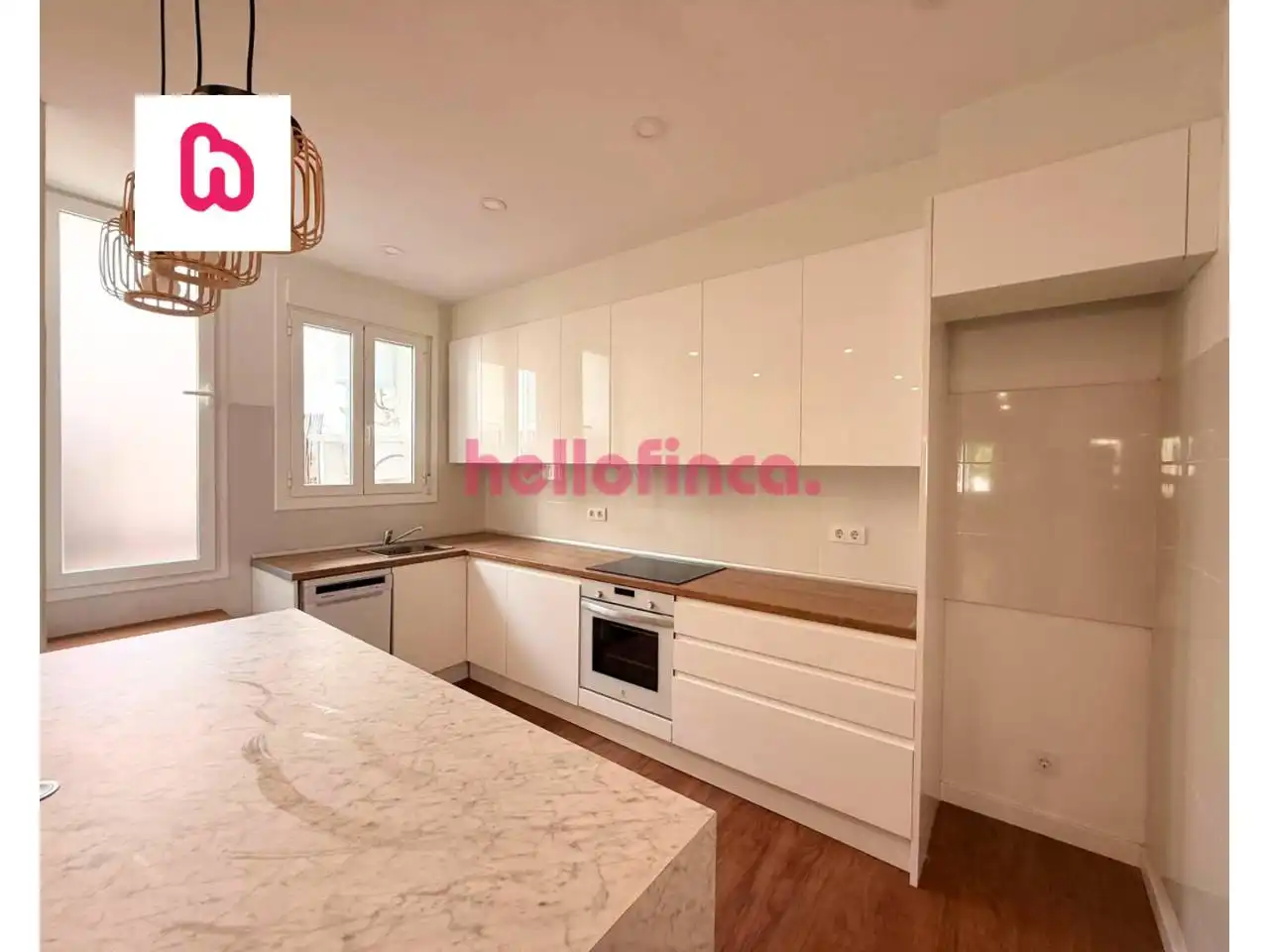 Kitchen of Flat for sale in El Vendrell  with Air Conditioner, Heating and Parquet flooring