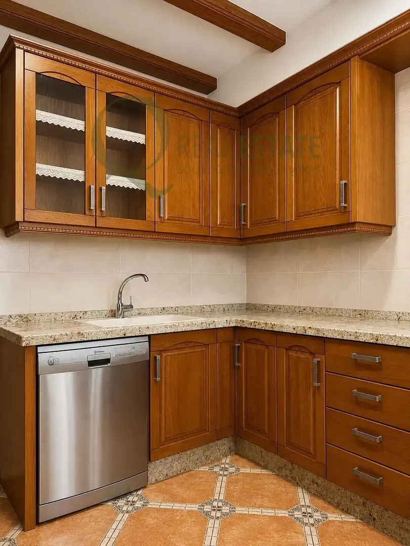 Cocina de Casa o chalet en venta en Villena con Jardín privado, Piscina y Amueblado