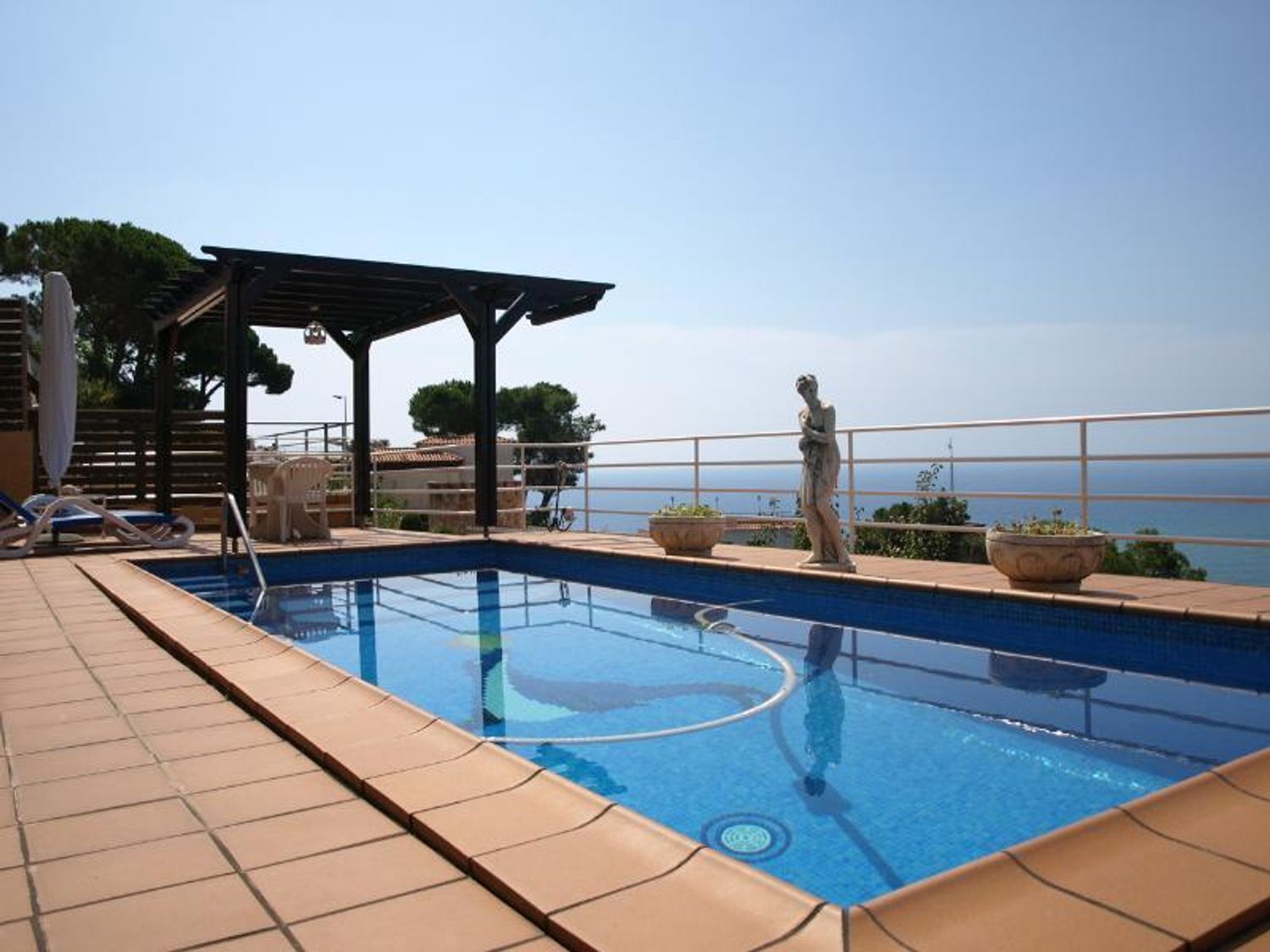 Piscina de Casa o xalet en venda en Blanes amb Traster
