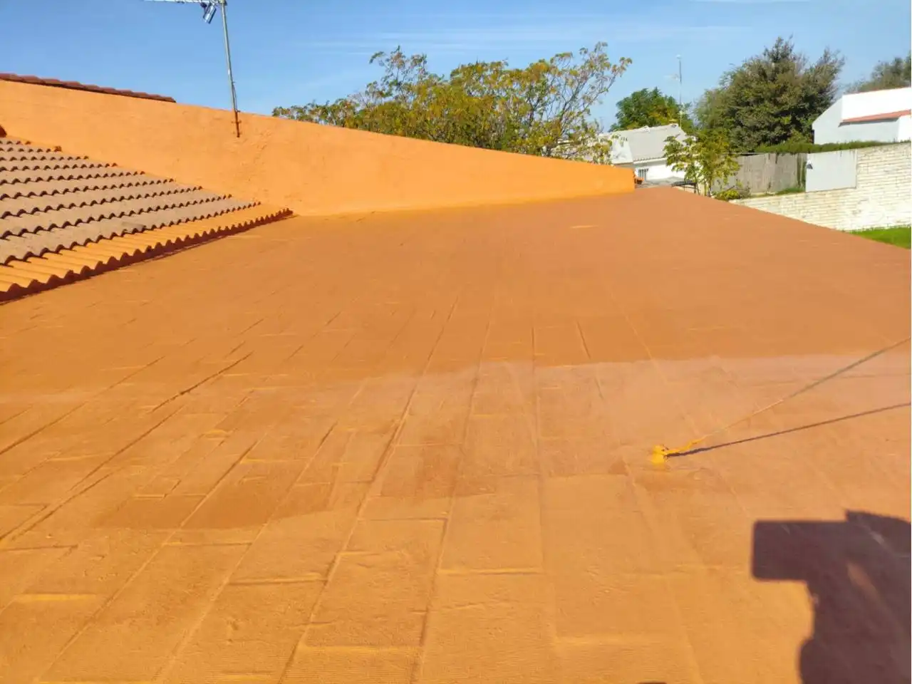 Vista exterior de Casa o chalet en venta en Carmona con Aire acondicionado, Calefacción y Jardín privado