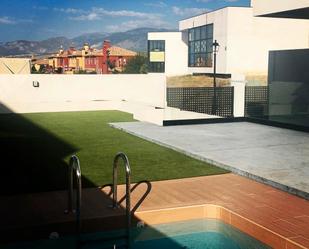 Terrace of Single-family semi-detached to rent in Alhendín  with Air Conditioner and Swimming Pool