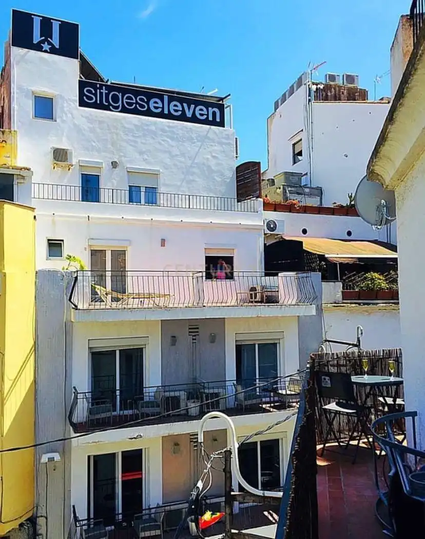 Vista exterior de Apartamento en venta en Sitges con Balcón